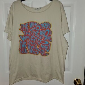 The Who tshirt